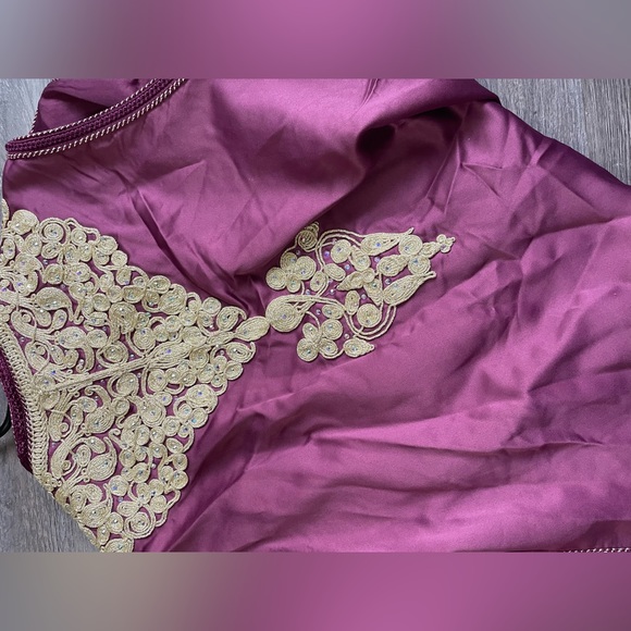 Three pieces traditions Moroccan dress/ Kaftan - Picture 9 of 11